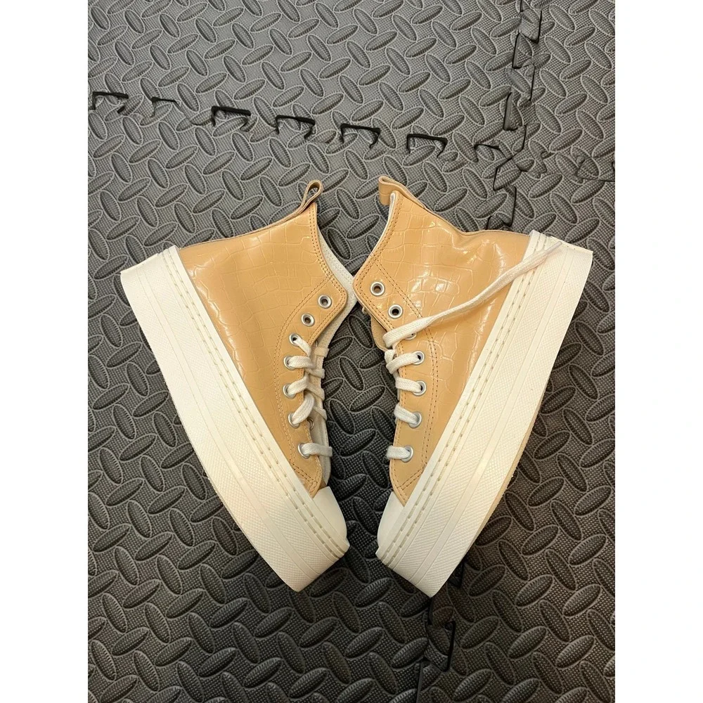 NEW Converse Women Chuck Taylor All Star Modern Lift Hi Platform Glossy Size 6.5
